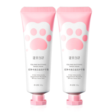 Wholesale Private Label Whitening Hand Cream 50g: Moisture, Anti-Aging, and Repair for Dry Hands