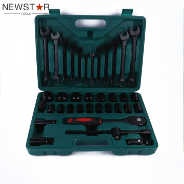 36pcs 1/2"Dr Mechanic Socket Tools Metric Tool Set