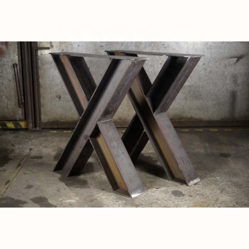 Table Leg X Shape Metal Furniture Leg