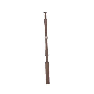 Baluster Reka Bentuk Moden Tangga Kayu Dalaman Kayu