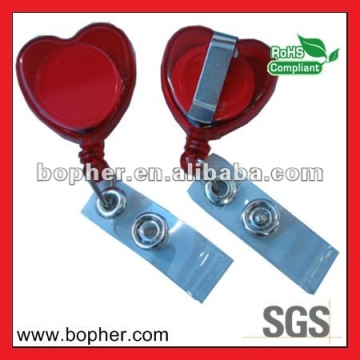 new designed plastic decorative badge holders