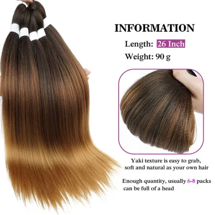 Pre Stretched Braiding Hair Extensions Wholesale Price Prestreched Synthetic Fiber Braiding Hair Jumbo Hair Braids For Women