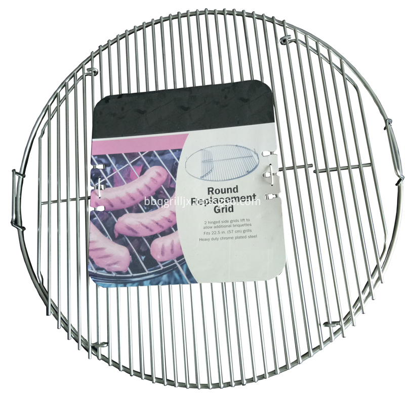 Stainless Steel Replacement Grill Hinged With Handles Stainless Steel Replacement Grill Hinged With Handles