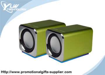 Aluminum Shell 60hz Portable Usb Ihome Mini Speakers For Mobile Or Laptop