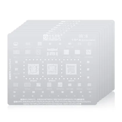 Tin-plated BGA Reballing Stencil for OPPO/VIVO Mobile Phones