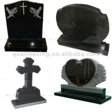 Black Marble Tombstone