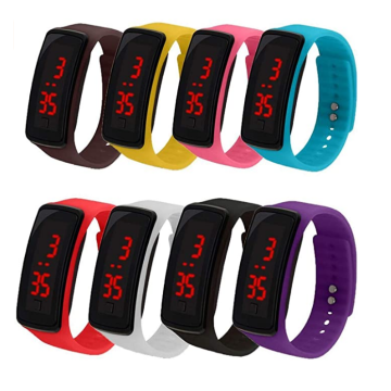 Creative  Silicone LED Digital Watch