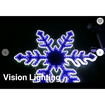 Snowflake Pattern Christmas Lighting for Street