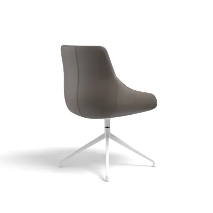Modern Executive Swivel Lounge Chair for Living Dining Office Use