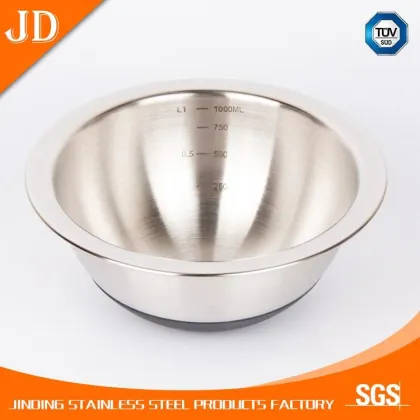 deep mixing insulated matching salad bowl