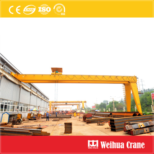 Outdoor semi gantry crane