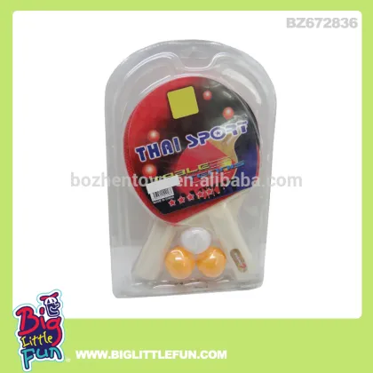 Wooden table tennis racket toy