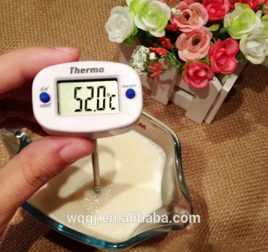 Mini Digital Cooking Tools Thermometer Sensor Prober Instant-Read Milk Thermometer