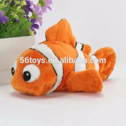 Most fashion beat quality promotional stuffed big eye goldfish toy