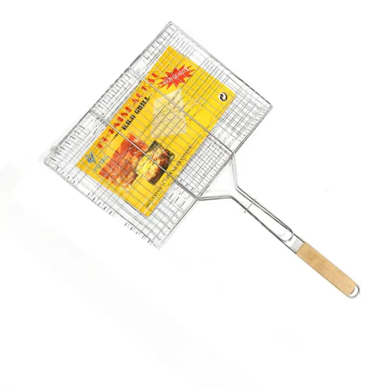 Portable  bbq grills charcoal Iron  Fish Grill outdoors tools bbq mesh