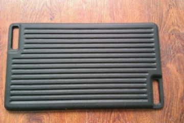 cast iron preseasoned fry pan , cast iron enamel grill pan