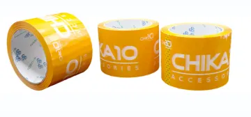Adhesive custom printed duct tape