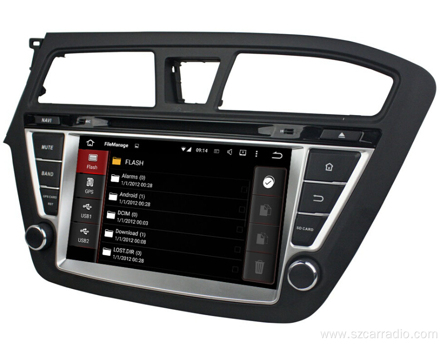 Android Car Multimedia Player For Hyundai I20