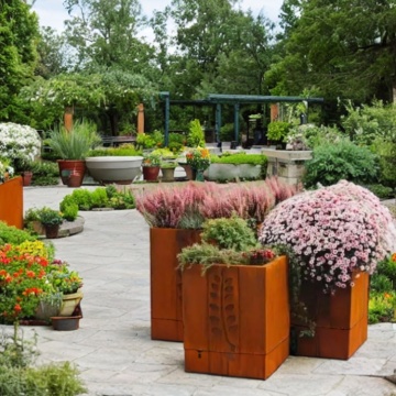 Corten Steel Garden Box Pflanzer