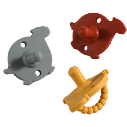 Cartoon Dinosaur shape Silicone baby pacifier