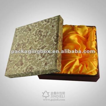 chinese tea tin wooden box for treasure