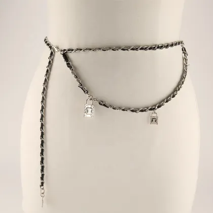 Metal Waist Chain Fashion Belts: Spice Girl Inspired Chain Accessories