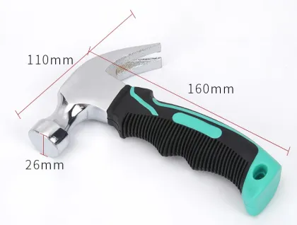 mini claw hammer Anti-vibe claw hammer one piece