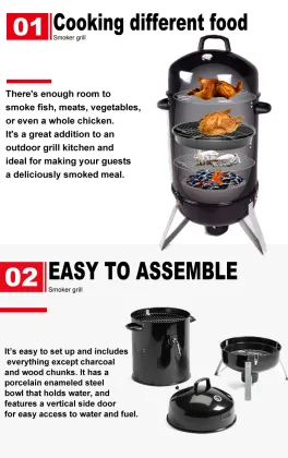 Factory Direct China grilled 3 in 1 grilled multi-function grilled chicken furance
