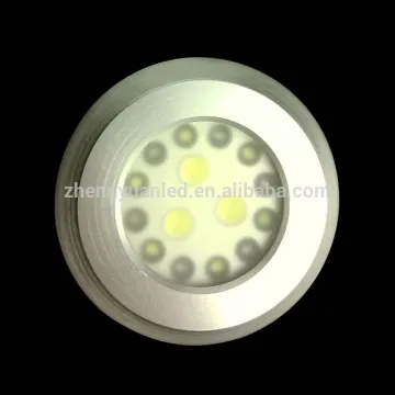 3w round shape 200lm 12v underwater marine lights led flood lights with auxiliary light