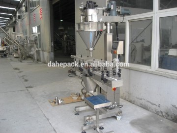 Automatic Protein Powder Bottle&Cans Weighing Filling Machine