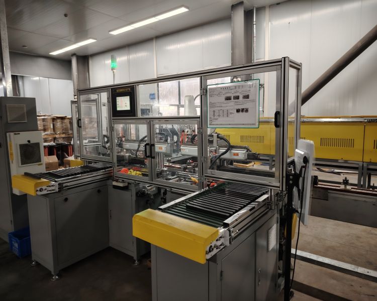 Post type rotor production line7