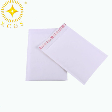 Custom Design White Kraft Bubble Mailer