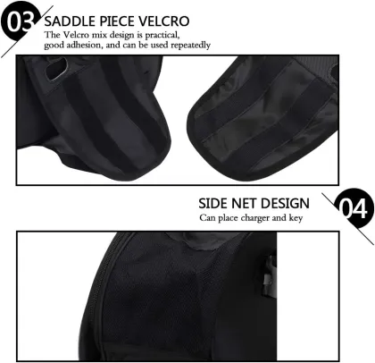 Oxford Motorcycle Waterproof Saddle Bags with Rain Cover