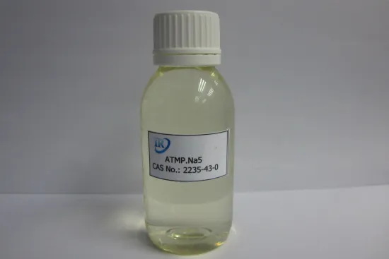 Transparent Phosphonate Salt Chemicals For Cooling Hard Water Treatment Atmp.na5