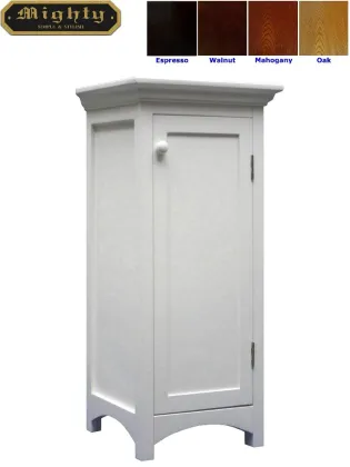 One Door Bathroom Linen Closet Modern Bathroom Ideas