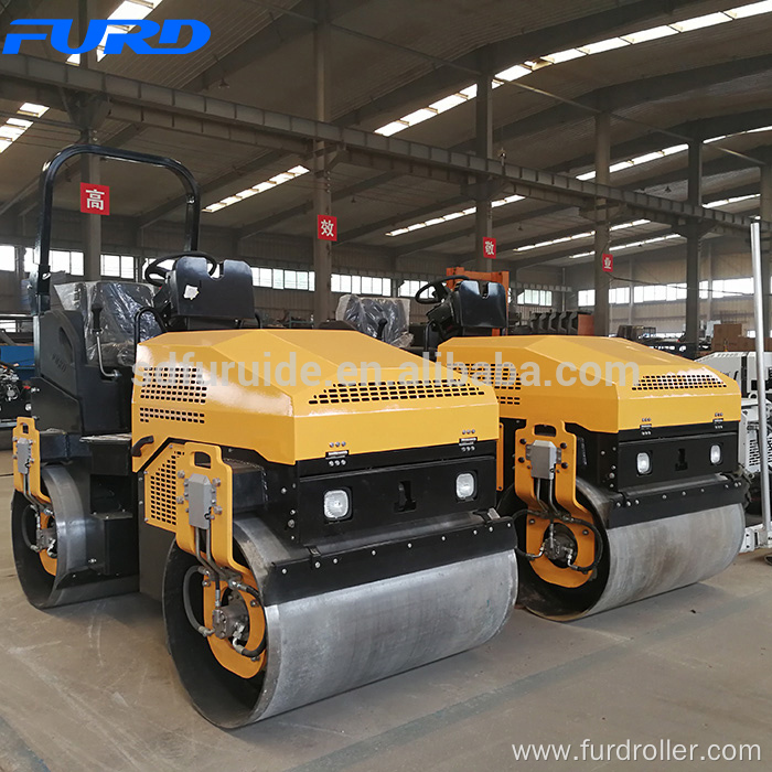 Single & Double Drum Vibration 3 ton Vibratory Road Roller (FYL-1200)