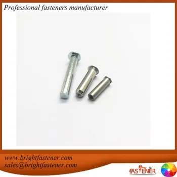 DIN124 Steel Round Head Rivet