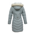 Ladies' winter coat with hood