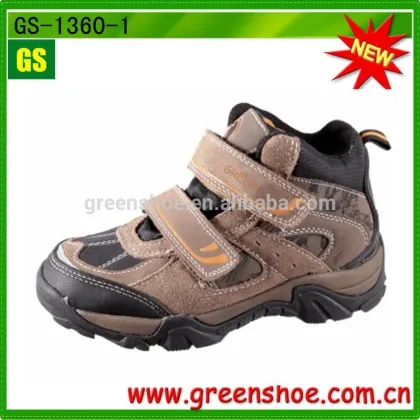 High quality fashion kids hiking shoes