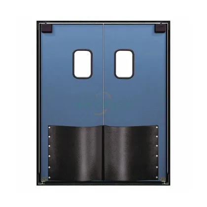 Industrial Cooling Room Doors: SS304 Double-Acting Impact Traffic Swinging Pivotal Doors
