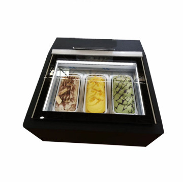 Supermarket Ice Cream Display Freezers and Glass Door Refrigerators