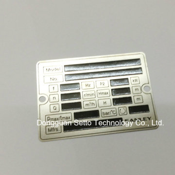 Stainless Steel Nameplates