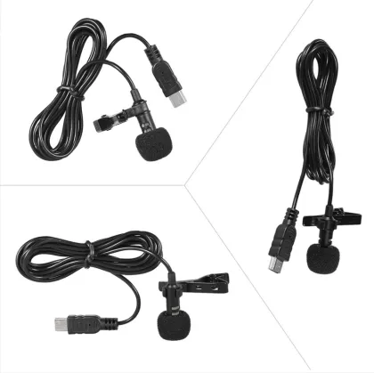 OEM Lavalier Lapel Microphone for GoPro Hero4/3+/Hero3 Camera
