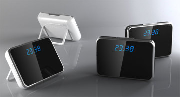 Multifunction Home Security Monitor Video Clock Camera (V7)