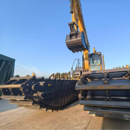 Надзейны патрыманы экскаватар-амфібія XE215S