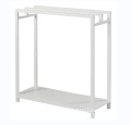 Bathroom MDF Towel Rail Holder - Double Bar Small Package
