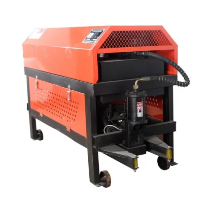 Construction machinery bar straightening and cutting machine