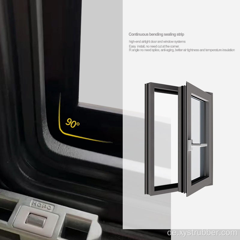 Qualität EPDM -Versiegelungsstreifen für Türfenster