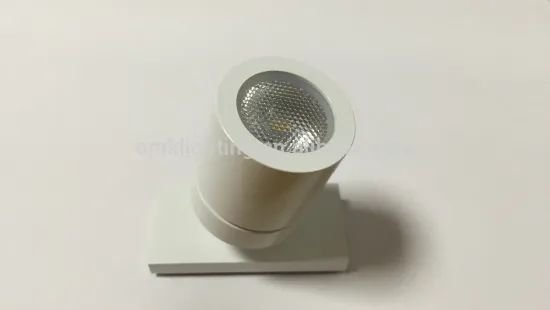 24V/12 volt white small 4.5w Smooth track spot light