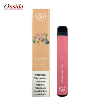 Popular Puff Bar Plus 800 puffs Disposable Vape